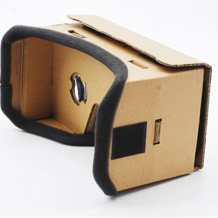 Очки виртуальной реальности картонные очки Google 3D VR коробка Фильмы для iPhone 5 6 7