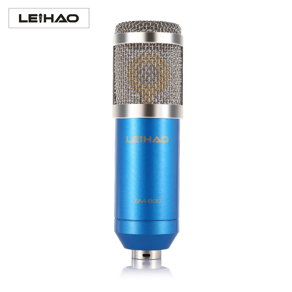 LEIHAO BM 800 профессиональный конденсаторный микрофон Studio вещания Запись|Микрофоны| |
