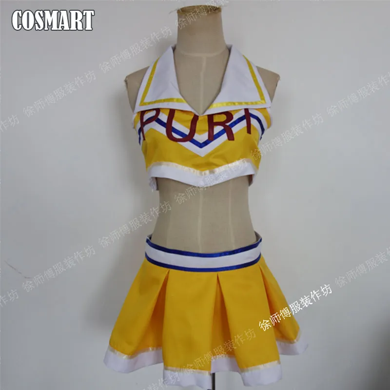 

[Customized] Anime Fate/kaleid Liner Illyasviel Von Einzbern Cosplay Costume Kanu Unchou Cheerleaders Uniform Dress Halloween