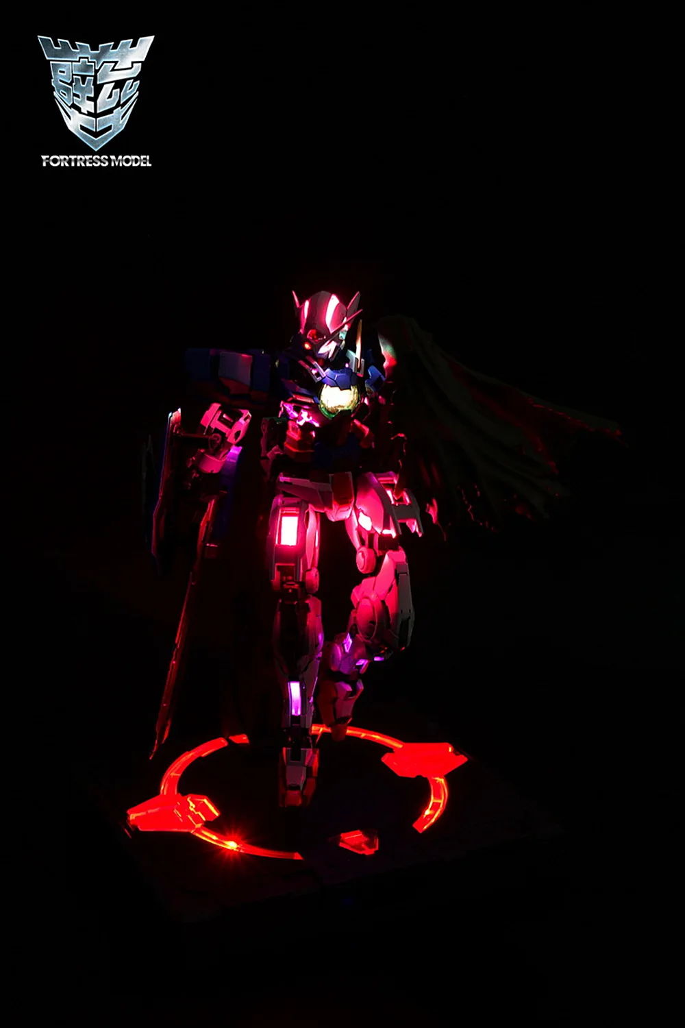 Fortress модель светильник дисплей база для Bandai PG 1/60 MG 1/100 EXIA красная рамка единорог Gundam DB037
