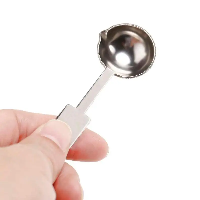 Воскоплав для сургуча в стиле ретро ложка воска с деревянной ручкой