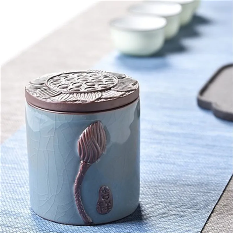 Mini Storage Box for Food Tea Spice Small Jars with Lids Sugar Bottle Chinese Style High Quality frascos para cocina | Дом и сад