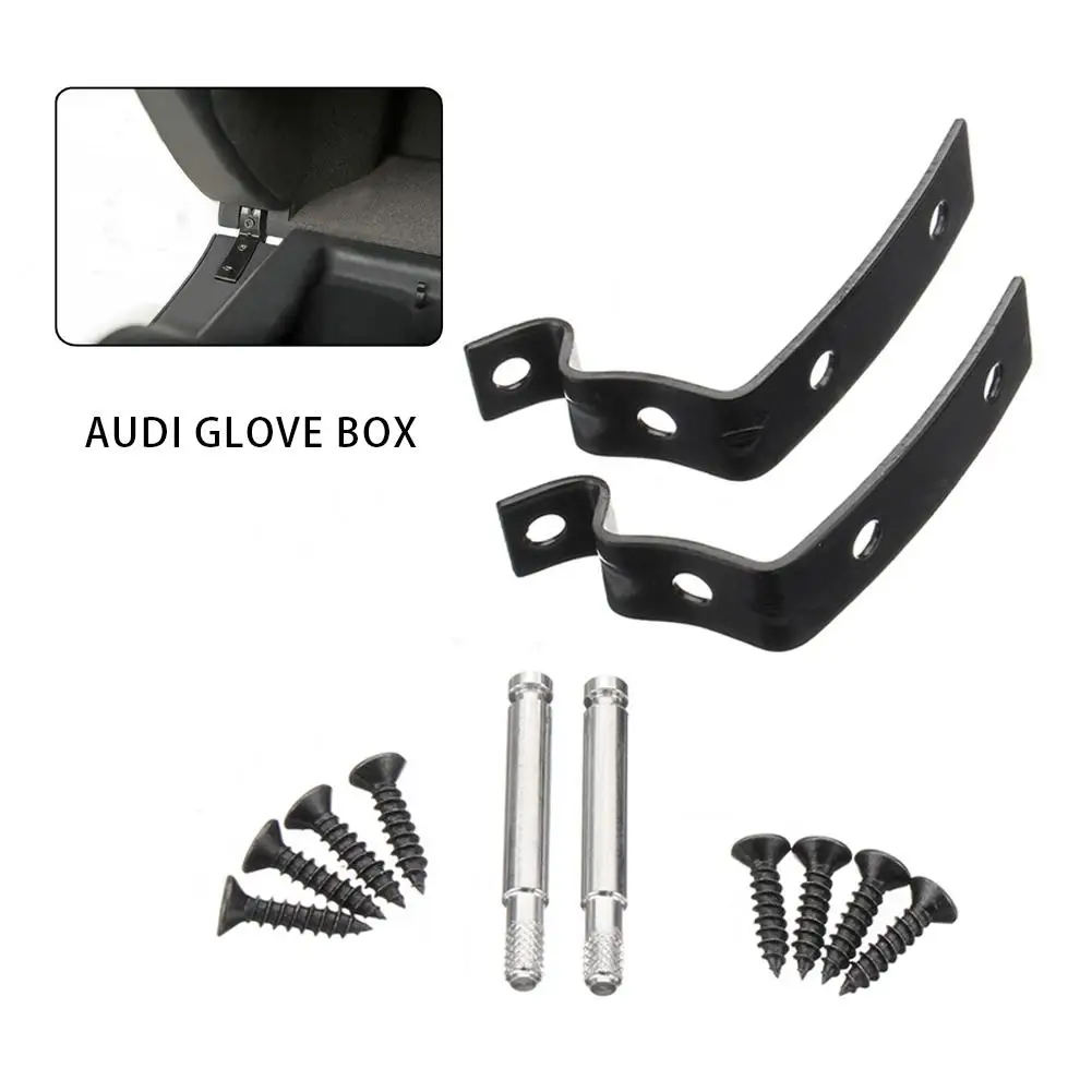 

Car Armrest Bbox Hinge Glove Box Lid Hinge Snapped Repair Kit "Z" Brackets For Audi A4 S4 RS4 B6 B7 8E Auto Car Repair Tools