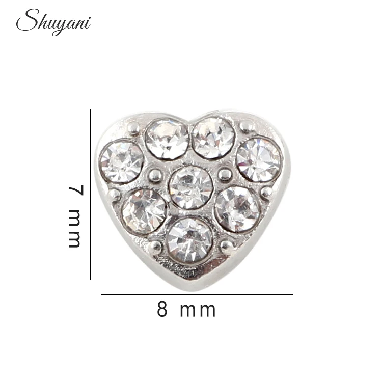 20 шт. винтажные подвески в виде сердца