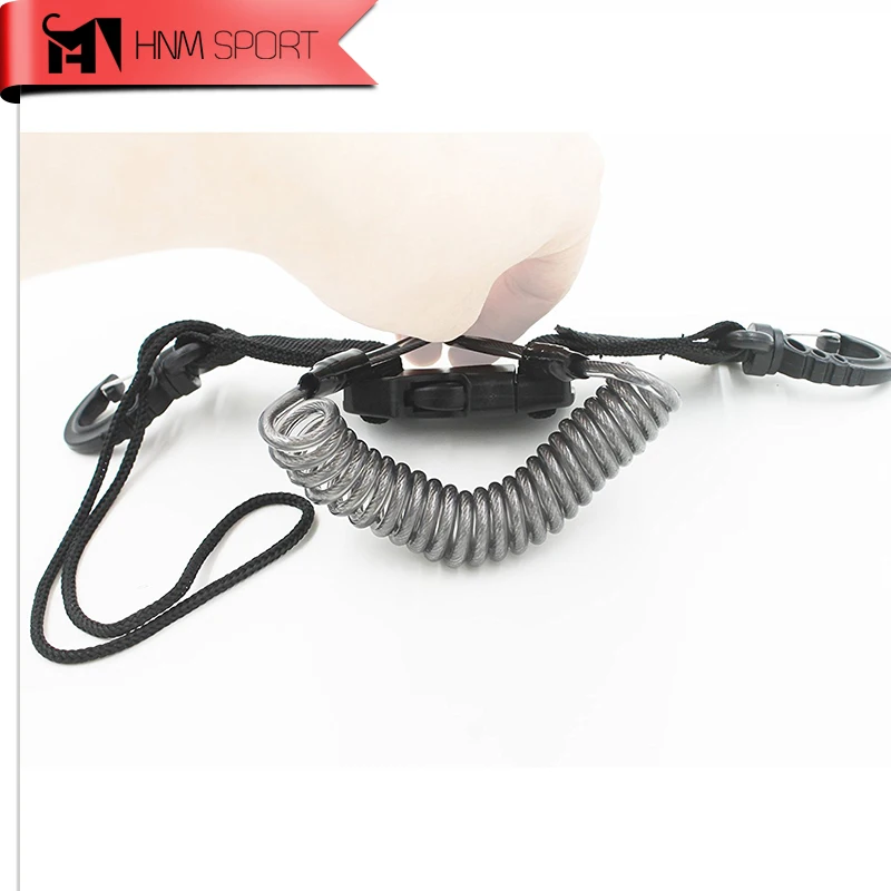 Новинка 2017 строп для подводного плавания из нержавеющей стали с зажимом и