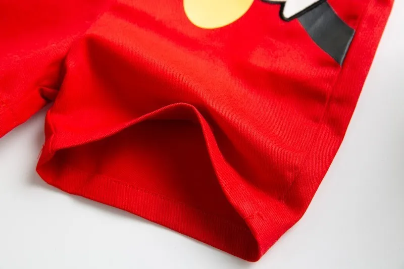 Детские джинсы Disney шорты для малышей детские комбинезоны милый комбинезон с