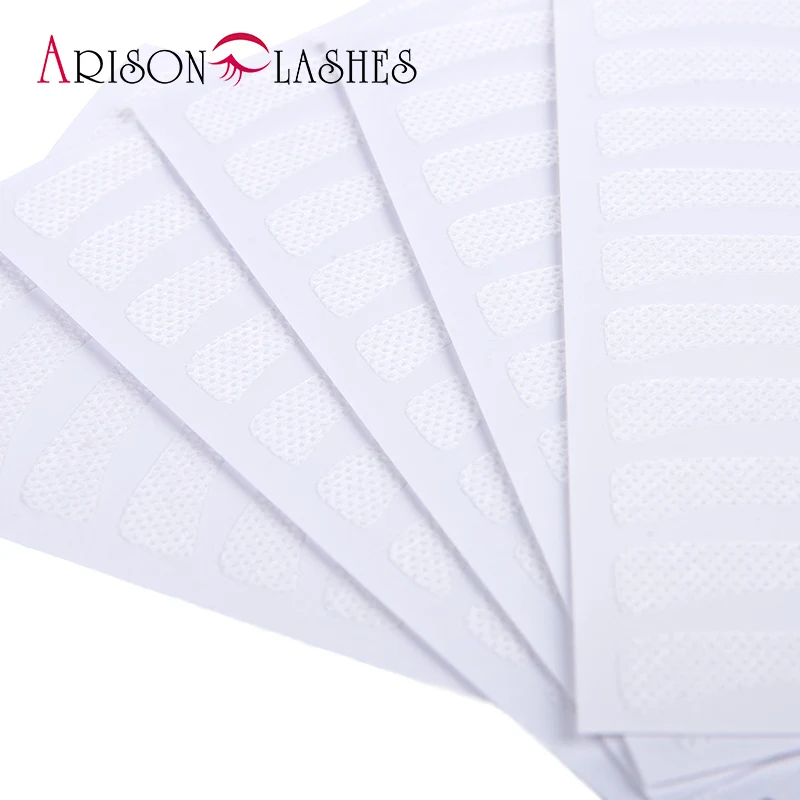 

50 pairs Medical Non-woven Fabrics Patches Eyelash Under Eye Pads Lash Eyelash Extension Fabric Patches Eye Tips