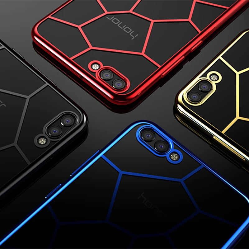 On the for huawei honor 10 case honer view phone cover luxury huavei protective bumper skin coque honor10 view10 |