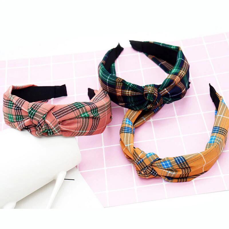 2018 TWDVS шляпы милый узел пластиковый головной убор женские ободки для женщин