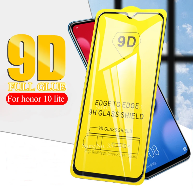 Защитное стекло 9D для huawei p smart 2019 закаленное honor 10 lite пленка 9H 10i 20i light|Защитные