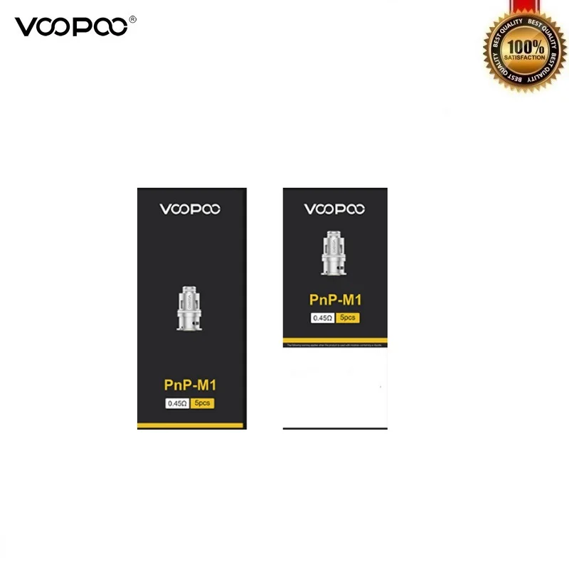 5 шт./лот Voopoo Drag Baby Trio Pnp катушка PnP-C1 1,2 Ом PnP-M2 0.6ом PnP-R1 0.8ом атомайзер ядро для Drag Baby Vape танк
