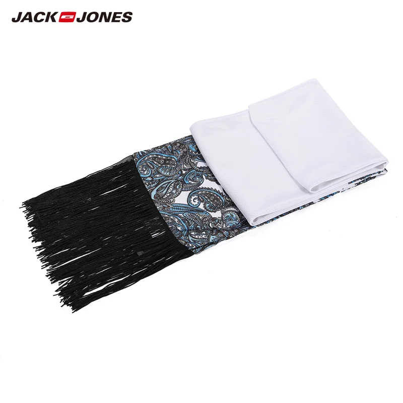 Jack Jones Новый комфорт Пейсли узор кисточкой дизайн узкий шарф | 218188504|Женские шарфы|