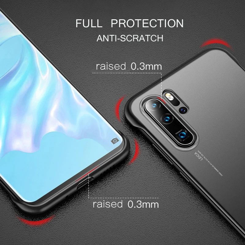 Lovebay чехол для телефона Huawei Honour V 20 P30 роскошное Безрамное Кольцо Дизайн Скраб