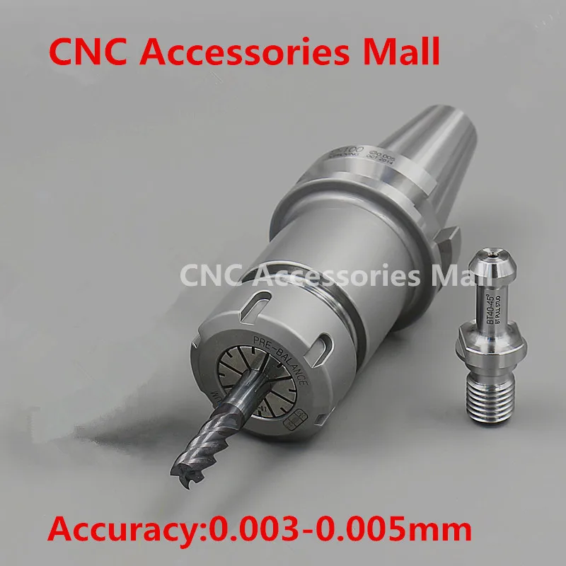 ATC Spindle tool holder with Pull Stud BT40 ER16/ER20/ER25/ER32 200L Collet Chuck Holder | Инструменты