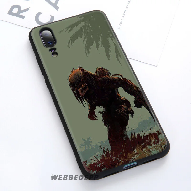 WEBBEDEPP Xenomorph Aliens predator Soft Case For Huawei P30 P20 Pro P10 P9 Lite 2017 P Smart 2019 & Nova 3 3i Y9 |