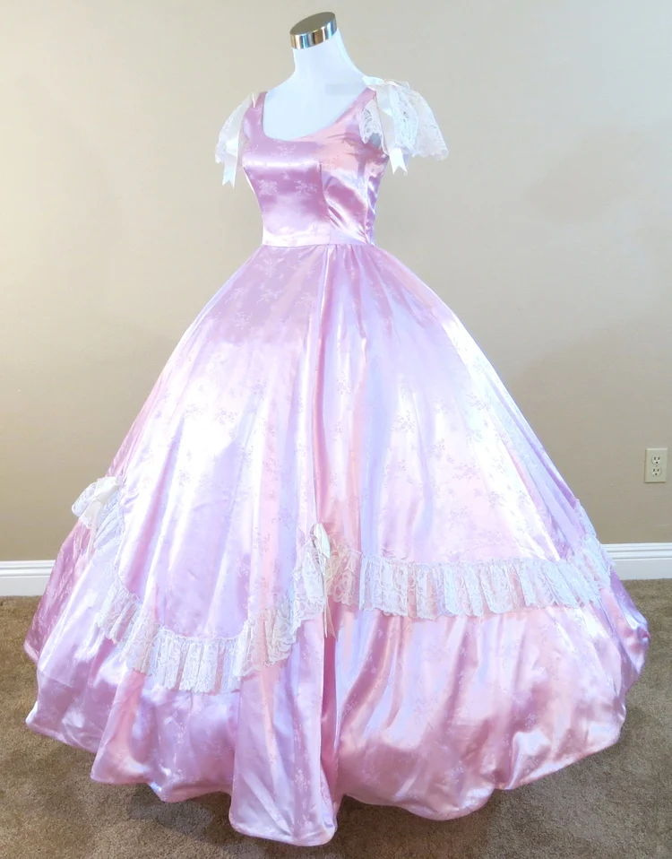 Платье цвета лаванды костюм в стиле Ренессанс платье из сатина|renaissance dress|dress