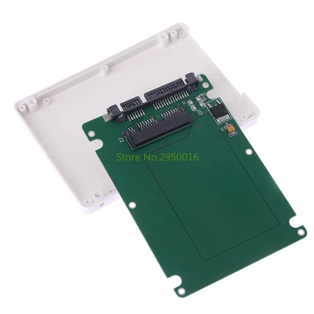 Переходник для жесткого диска 1 8 дюйма Micro SATA 16 Pin SSD на 2 5 22Pin с чехлом C26 |