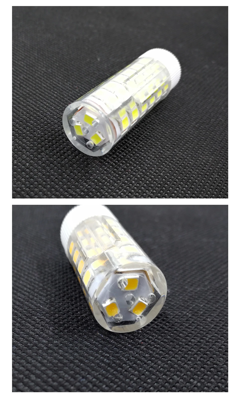 В продаже G4 Светодиодный светильник 220V SMD2835 4W 5W 7W лампа керамическая Светодиодная лампа Замена 30W 40W 60W галогенный светильник для люстры