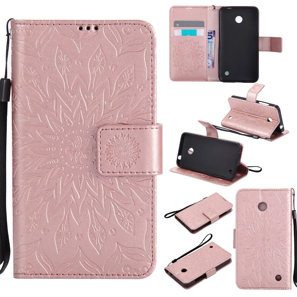 Для coque Nokia Lumia 630 635 чехол для fundas Microsoft N630 N635 4 5 дюйма + подставка держатель карт |