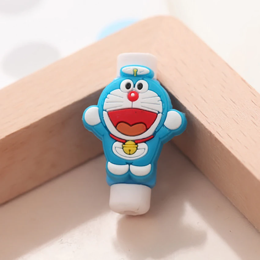 Funelego 50 штук 1 лот Мультфильм Стиль D5 USB кабели Крышка для зарядного устройства