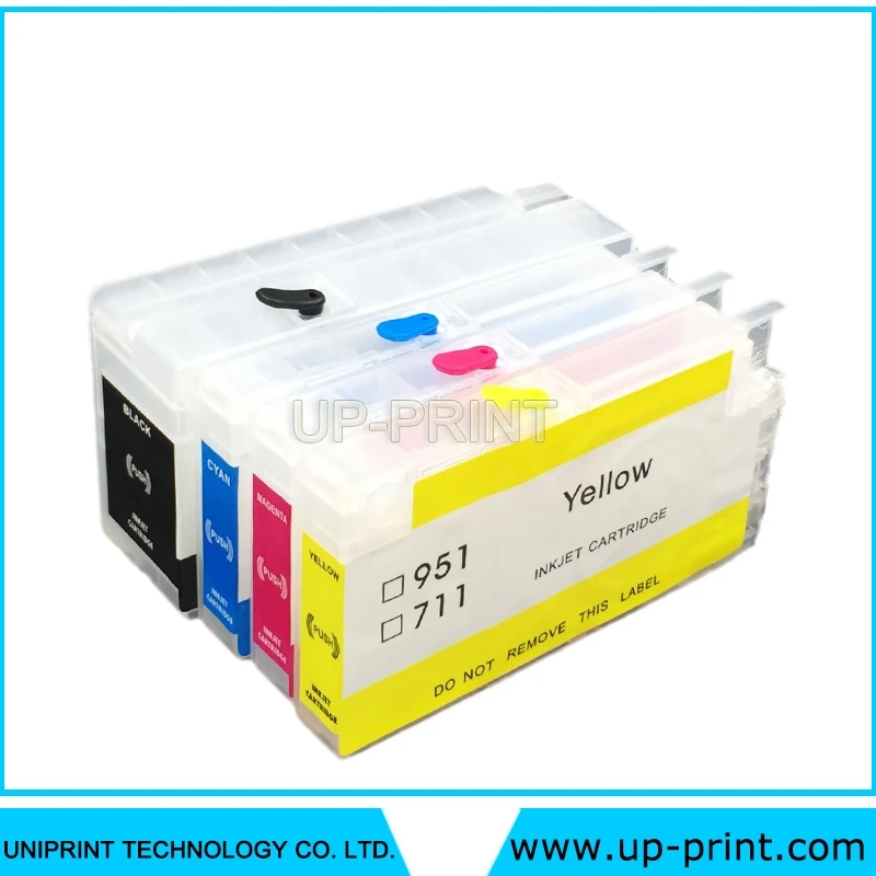 4 шт. картриджи для принтера hp 950 officejet Pro 8100 8600|cartridge tank|cartridge pencartridge cb435a |