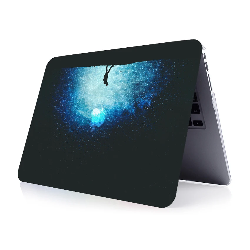 Новинка 2019 чехол для планшета жесткий с цветным принтом Apple Macbook Air 11 13 Pro Retina Touch Bar