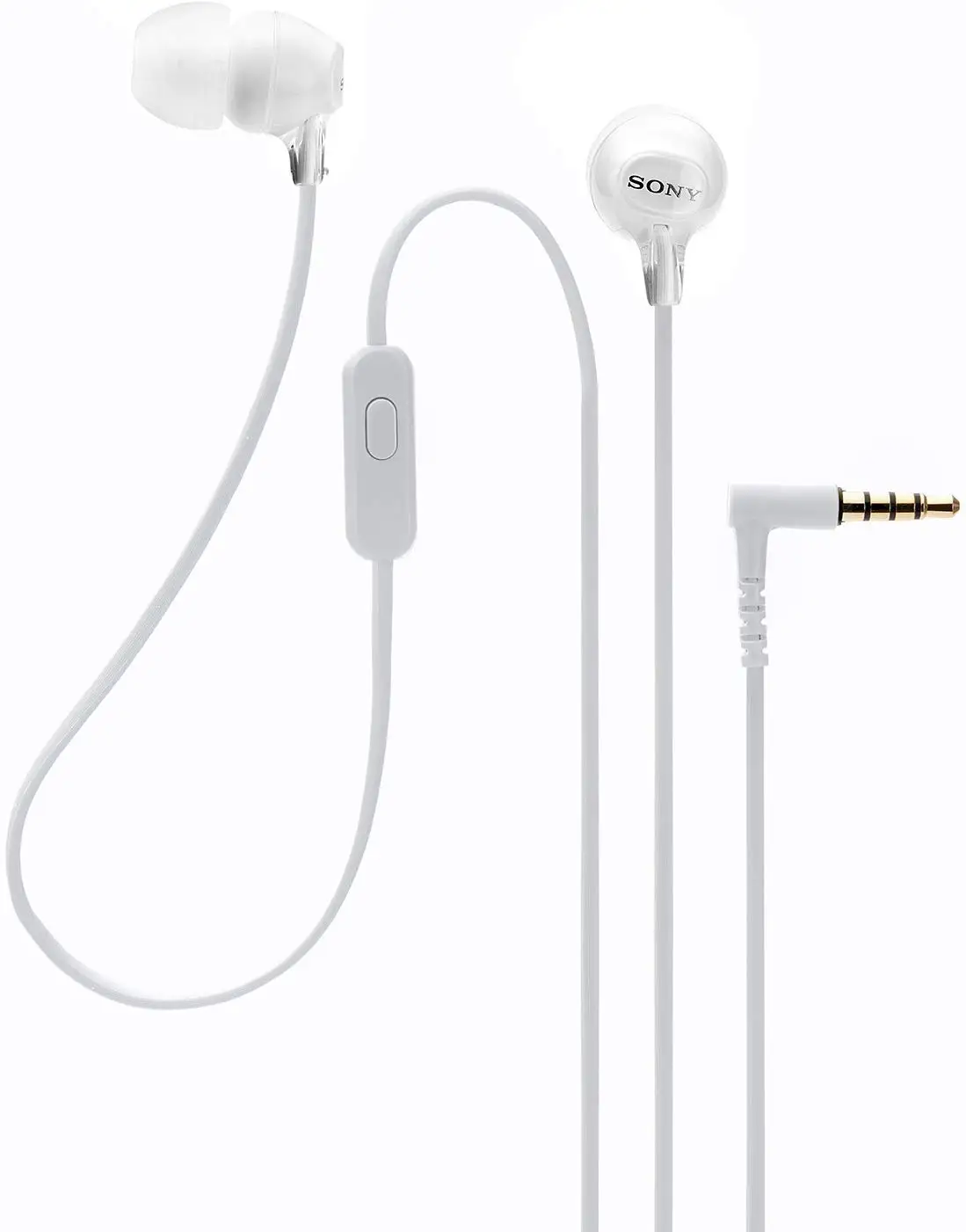 Оригинальные проводные наушники SONY MDR EX15AP 3 5 мм сабвуфер стерео гарнитура с
