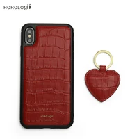 horologii custom name free for iphone 11 12 13 pro max leather case red crocodile pattern dropship