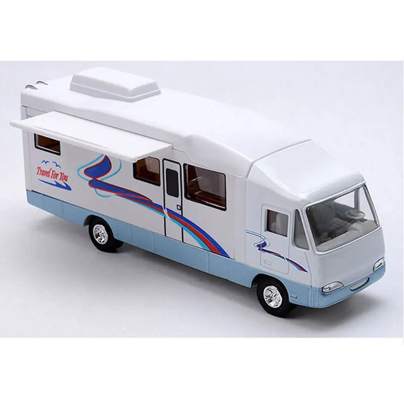 HOMMAT моделирование роскошный Camper Van дом на колесах автомобиль литой игрушечный автомобиль модель Коллекция Подарочные Машинки Игрушки для детей