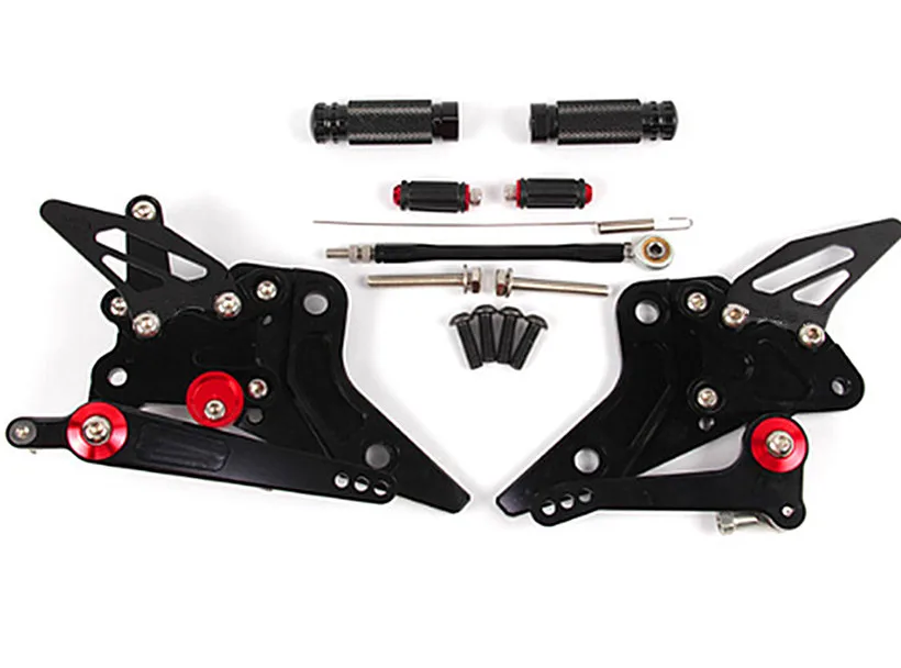 MOTO4U Z800 ABS 2013 2016 CNC Rider Задняя ножка для Kawasaki регулируемые колышки подножки 2014 2015