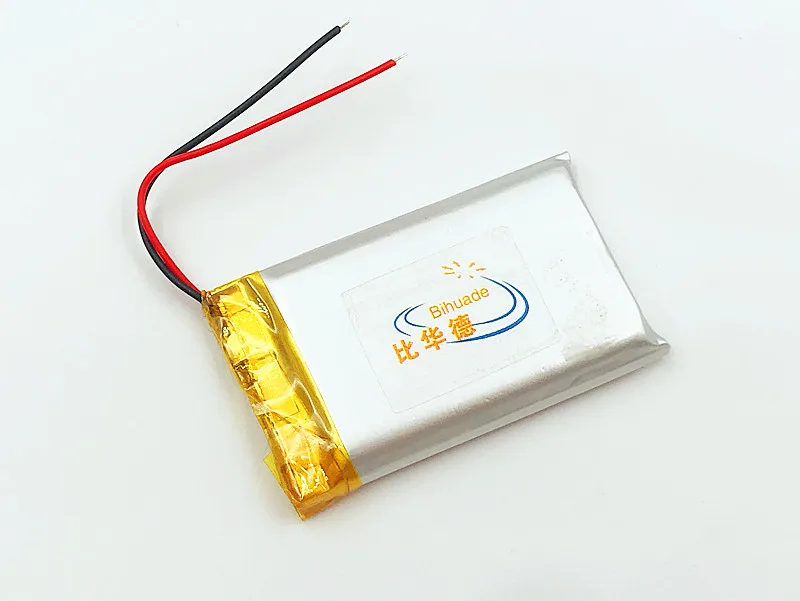 Li po 3 7 V 600mAh литий полимерный ионный аккумулятор для DVR записи MP3 MP4 игрушки GPS Смарт