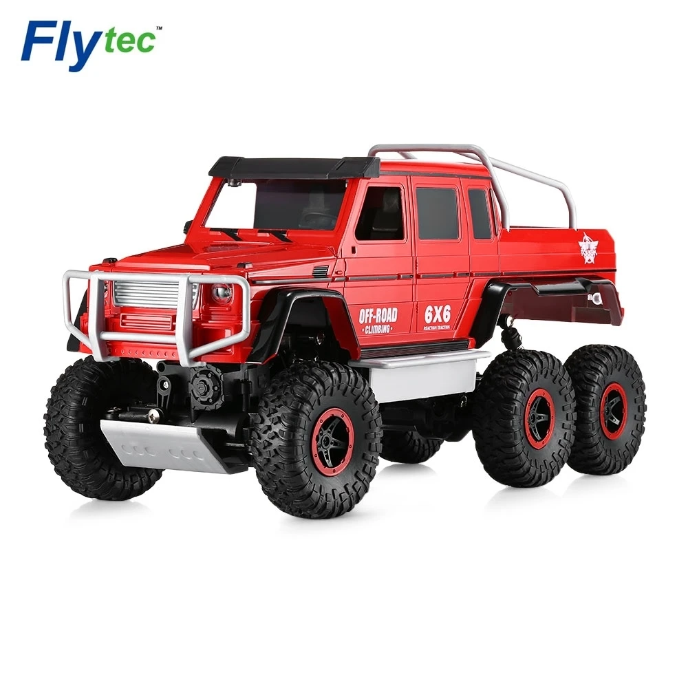 Flytec 699 119 1/10 Полный Функция моделирование 6 колесный внедорожный альпинист RC