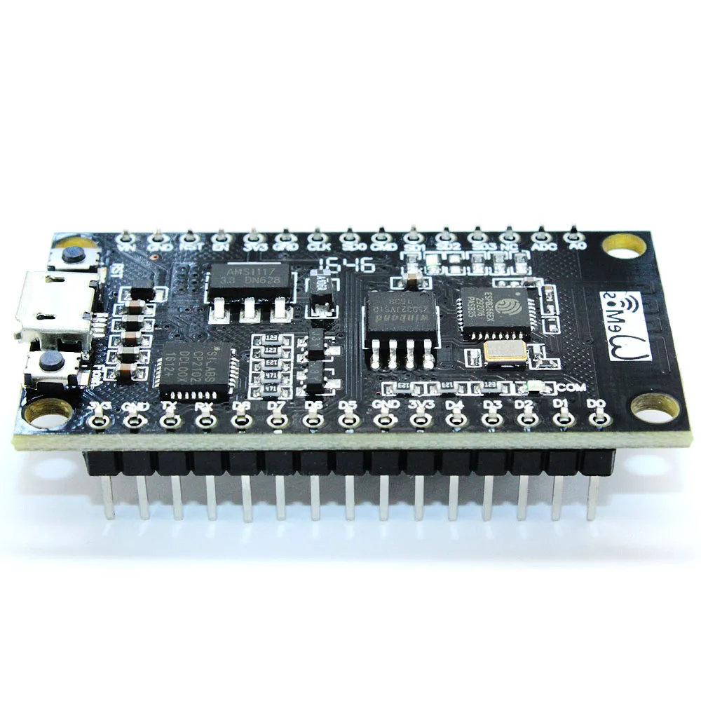 V3 Moon WIFI Integration Module ESP8266 CH340G CH340 G NodeMcu + Memory 32 Mbit (4 MB) Flash USB-Serial CP2102. | Электроника