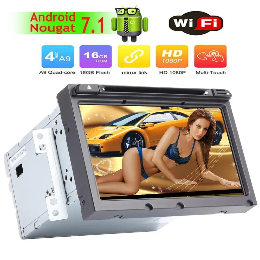 8 ''Android 7.1 nougat 4 core стерео GPS навигации для Hyundai Elantra 2016 DVD плеер/Bluetooth Авто радио