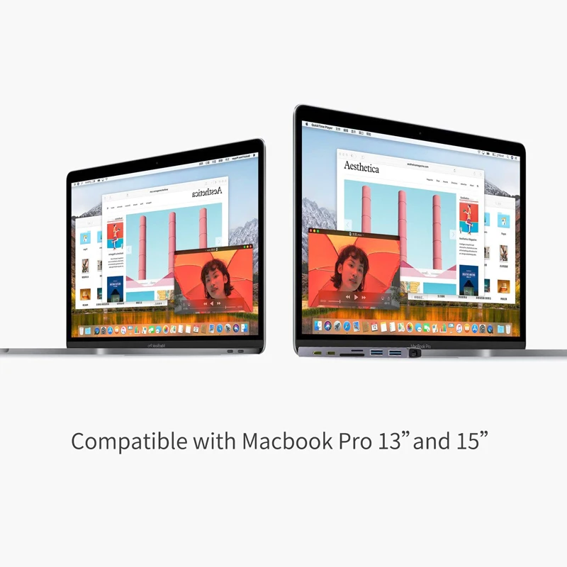 Usb type C концентратор адаптер Thunderbolt 3 док-станция type-C с 4K HDMI USB 0 микро TF SD карта для