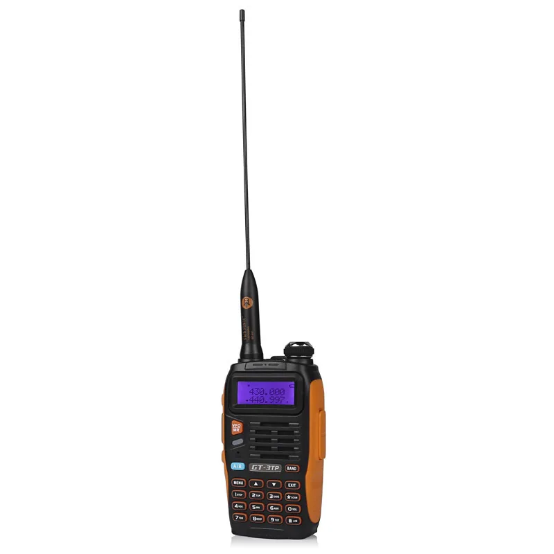 Baofeng GT 3TP MarkIII TP 1/4/8 Вт высокомощная Двухдиапазонная 136 174/400 520 МГц Ham двухсторонняя