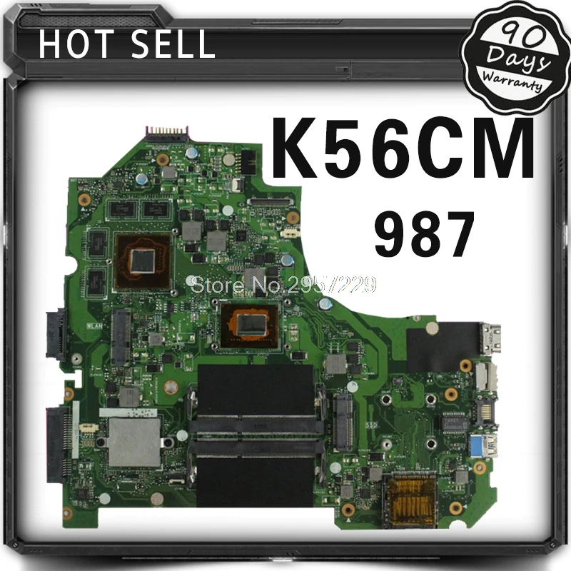 K56CM материнская плата GT635-987U для ASUS S56C S56CM K56CM S550C S550CM K56CB Материнская плата ноутбука K56CM материнская плата K56CM материнская плата