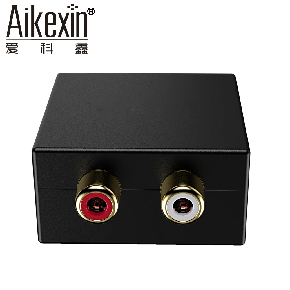 Aikexin 5 1 стерео аудио адаптер 2 RCA до 3 мм конвертер для мультимедийных колонок