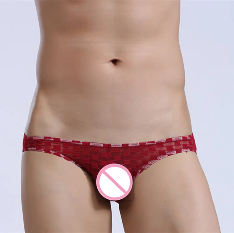 Новинка 2017 высокое качество мужское нижнее белье сетчатые трусы сексуальные