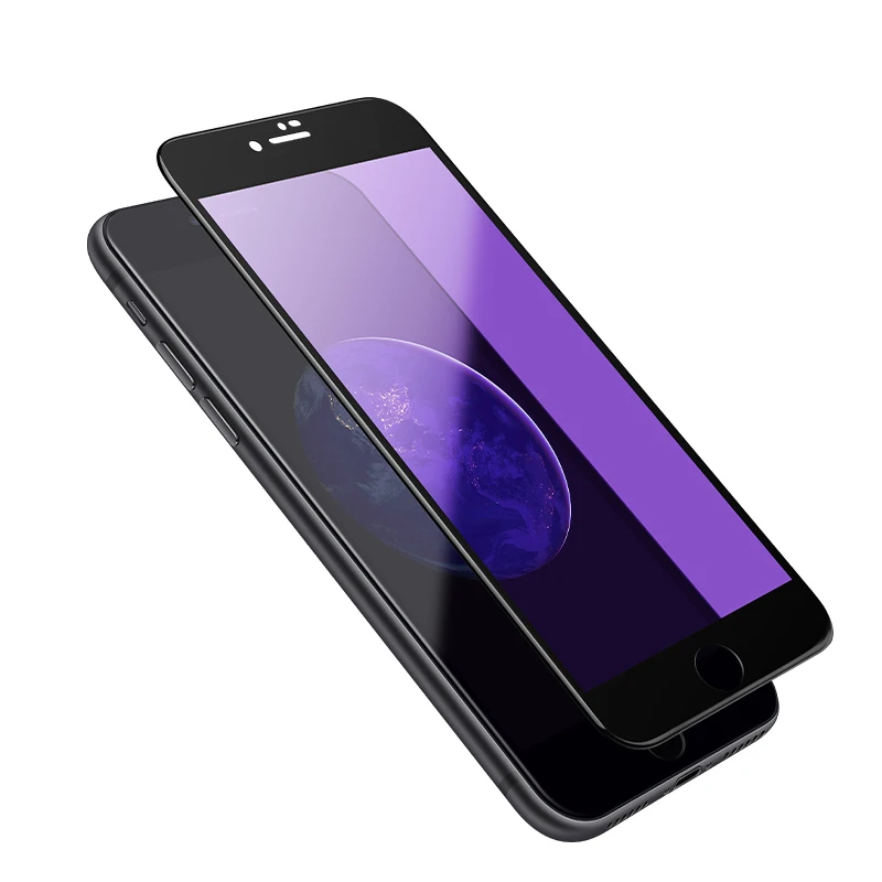 Закаленное стекло YKSPACE 9H с защитой от синего света Защитная пленка для iPhone 6 6S 7 8 Plus