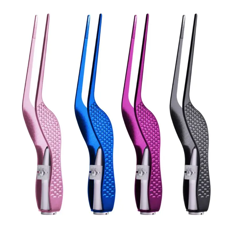 

1Pc Portable Health Care LED Light Ear-Pick Tweezer Ear Cleaning Earwax Remover Ear Pick