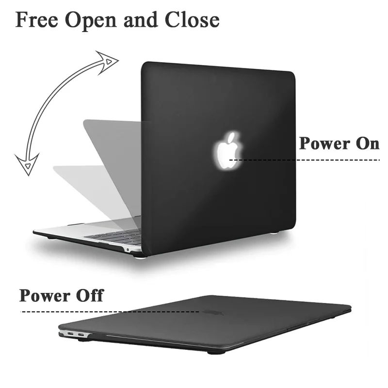 Матовый жесткий защитный чехол для ноутбука KK & LL + клавиатуры экран Apple MacBook Air Pro