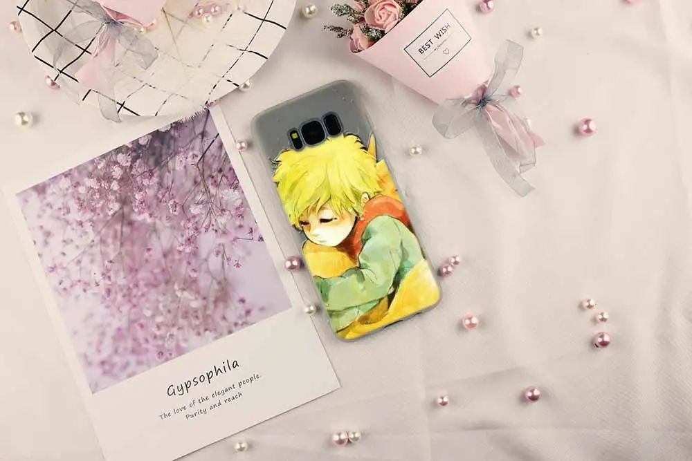 Мягкий чехол The Little Prince fox для Samsung Galaxy S7 Edge S8 S9 S10 S11 S20 S21 Plus Lite E Ultra | Мобильные