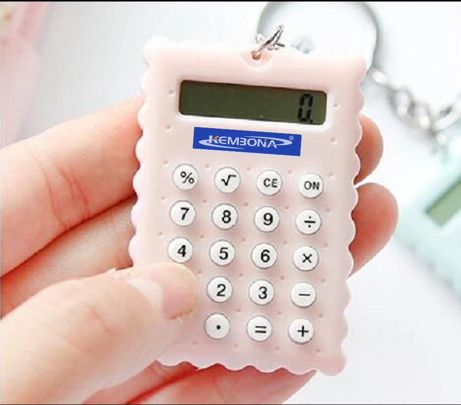 KEMBONA портативный милый ЖК-цифровой электронный мини-калькулятор научный