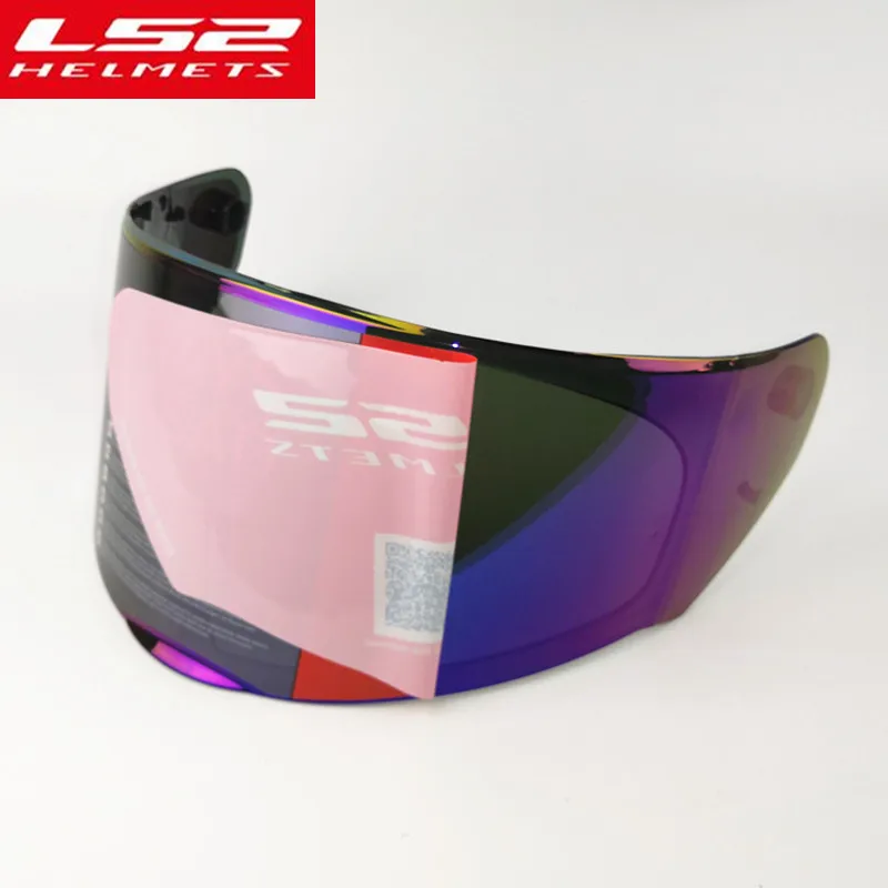 FF328 Rainbow LS2 ff328 полный шлем козырек подходит для LS2 FF353 FF328 FF320 модель прозрачный черный Радужный шлем объектив внешнее стекло - Цвет: FF328 Rainbow