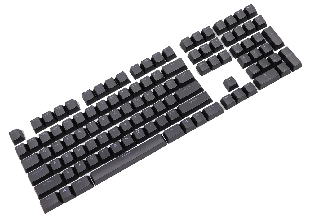 Белый черный 108 ключ PBT двойная съемка с подсветкой для razer BlackWidow Ultimate BlackWidow X механическая клавиатура keyca
