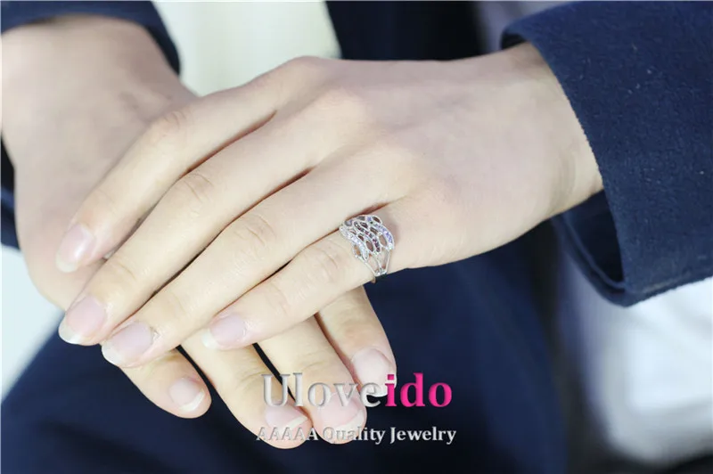 Uloveido недорогие модные кольца 2016 обручальное кольцо для женщин бижутерия Женская