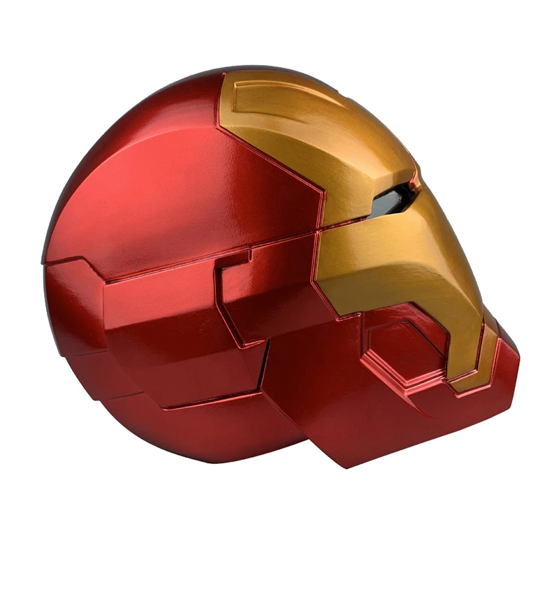 Костюм для взрослых на Хэллоуин и косплея Железный человек ПВХ освещение шлем с