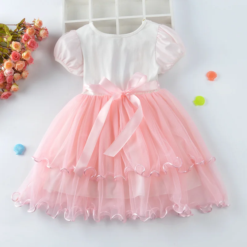 Summer Girl Clothes Snow White Dress for Girls Party Elsa Princess Sofia Dresses Children Cinderella Costume Robe Fille 3-9Y New | Детская