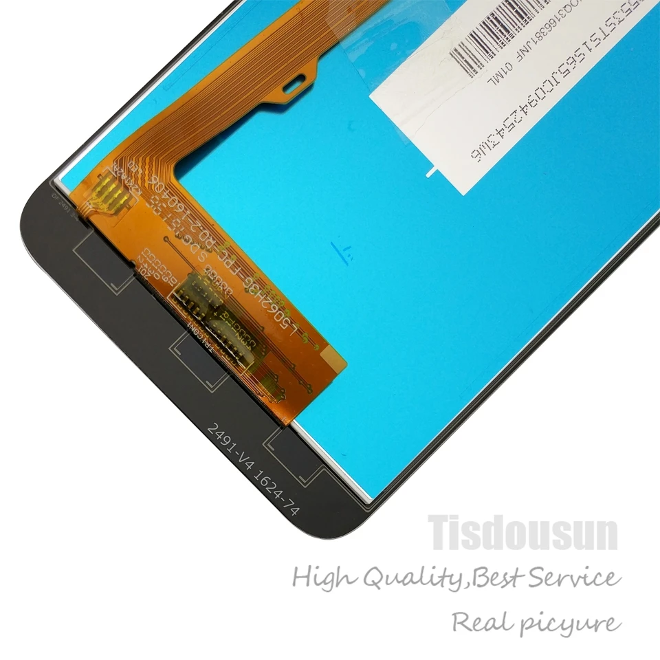 В наличии для Lenovo K10a40 ЖК-дисплей Vibe C2 ЖК-экран с сенсорной панелью дигитайзер